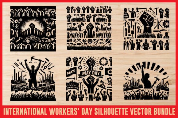 Download International Workers' Day SVG Bundle | - Day Collection