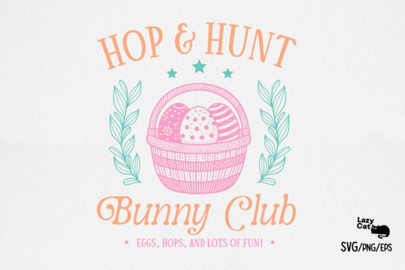 Download Easter Egg Bunny Club SVG PNG - Bunny Collection