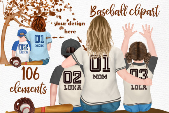 Download Baseball Mom Clipart Mother and Kids Png - Kids png Collection