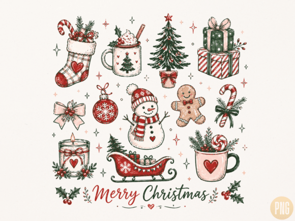 Download Merry Christmas Holiday Icons PNG - Day Collection