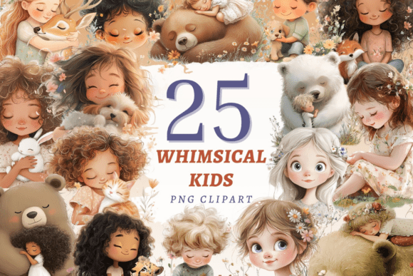 Download Whimsical Kids PNG Bundle - Kids png Collection
