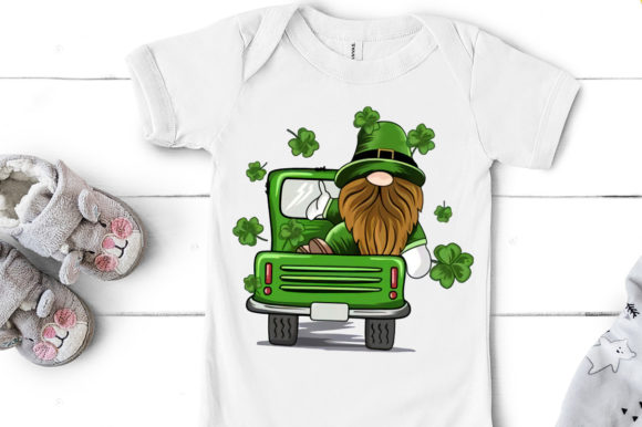 Download Patrick's Day, Gnome Truck Shamrock PNG - Day Collection