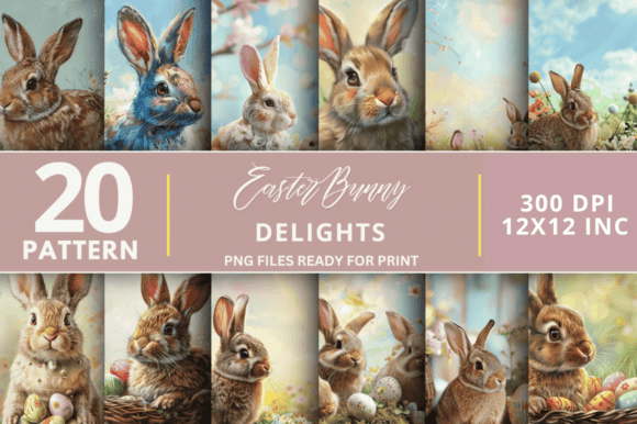 Download Easter Bunny Delights Patterns Bundle - Bunny Collection