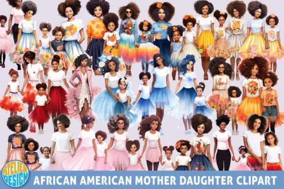 Download Mother’s Day Clipart, Black Mom Clipart - Day Collection