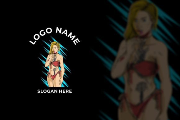 Download Bikini Girl Graphic Logo Design - Girl graphic Collection