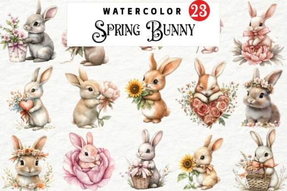Download Spring Bunny Clipart - Bunny Collection