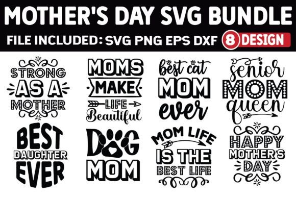 Download Mother's Day SVG Bundle Free - Day Collection