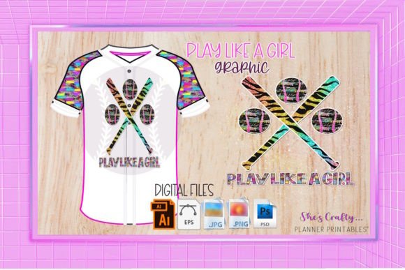 Download Play Like a Girl Graphic - Girl graphic Collection