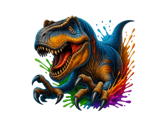 Download Dinosaur T-Rex Watercolor Kids Png - Kids png Collection